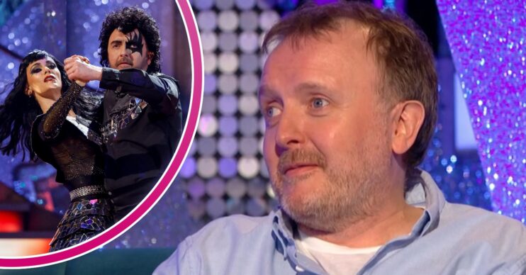 Chris McCausland dancing with Dianne Buswell on Strictly and him talking on It Takes Two