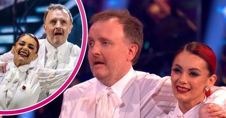 Chris McCausland and Dianne Buswell on Strictly