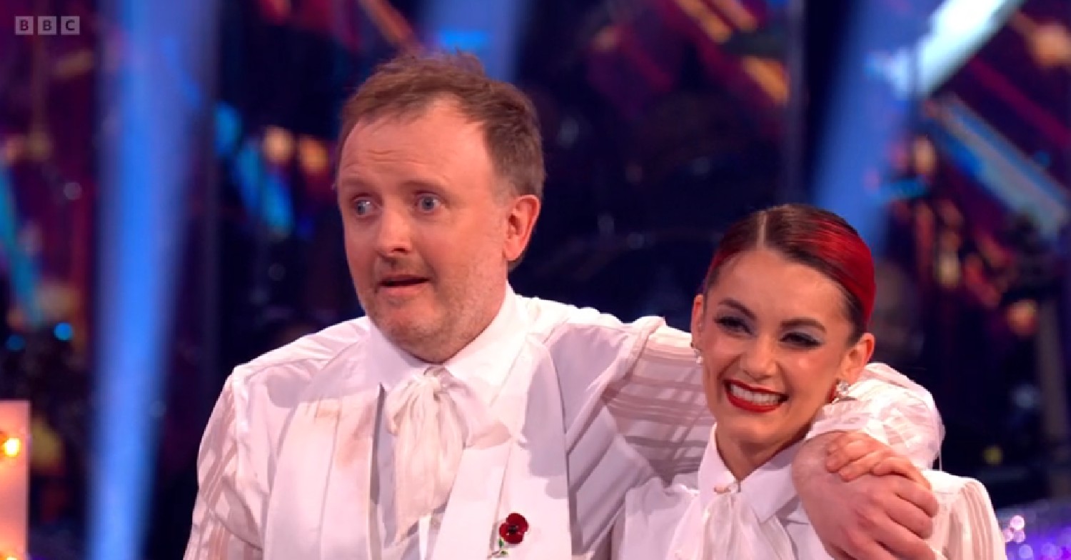 Chris McCausland and Dianne Buswell on Strictly