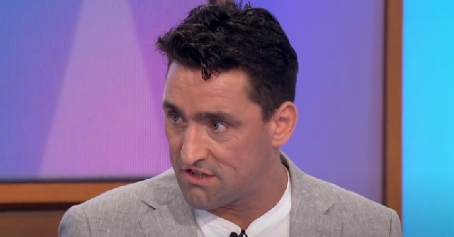 Danny Taylor talking on Loose Women