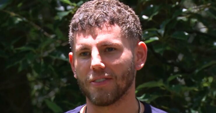 Dean McCullough during I'm A Celebrity trial