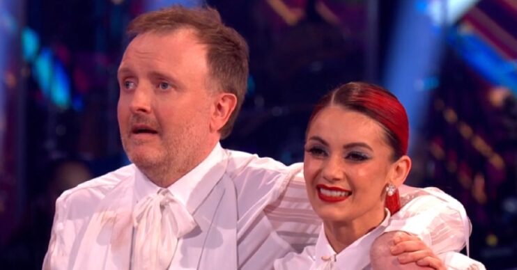 Chris McCausland and Dianne Buswell on Strictly