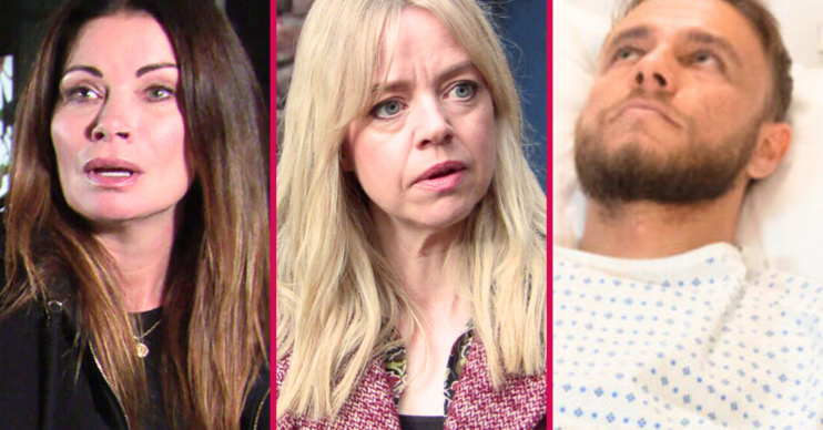 Coronation Street's Carla, Toyah, Clayton