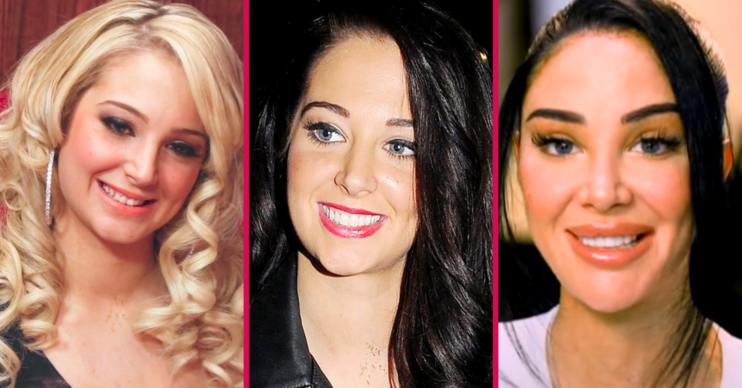 Split image showing Tulisa before and after her smile makeover