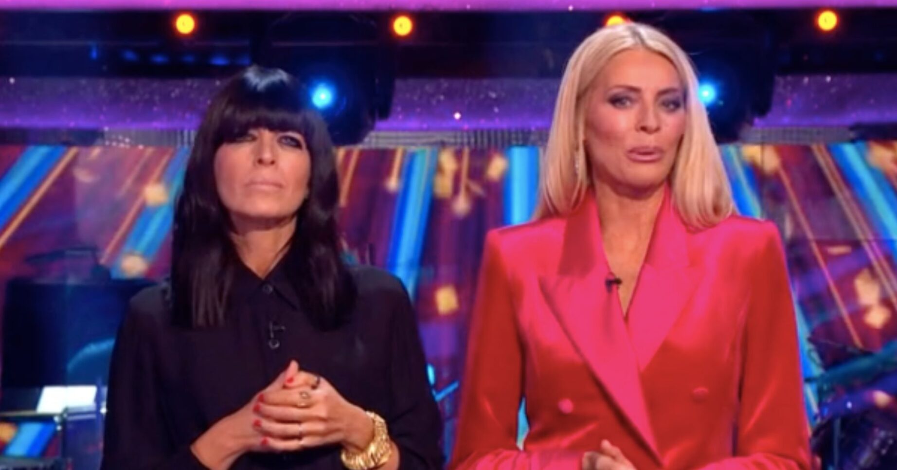 Tess and Claudia on Strictly