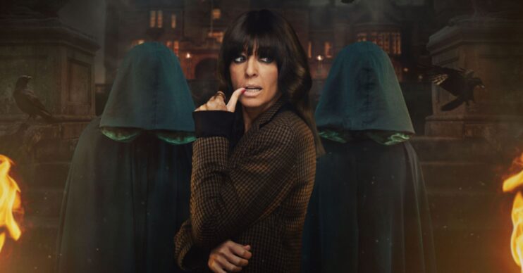 Claudia Winkleman in The Traitors promo picture
