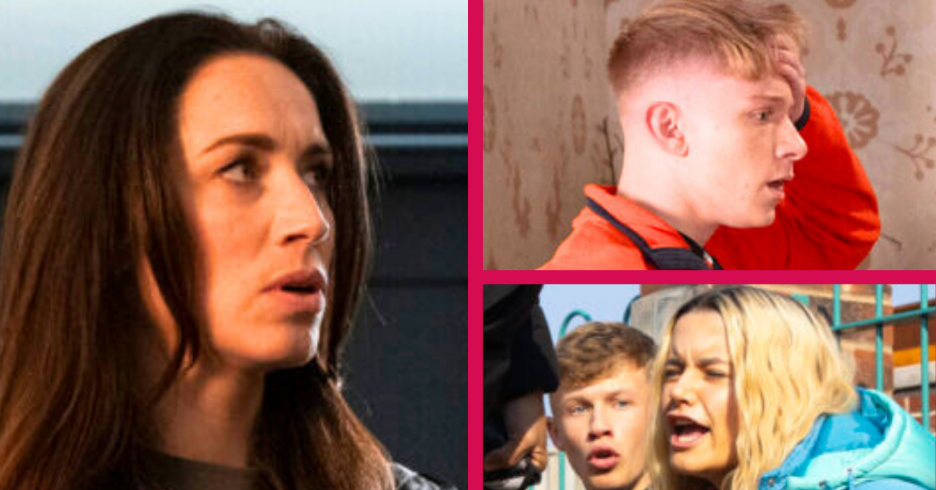 Coronation Street's Shona, Max, Dylan and Betsy