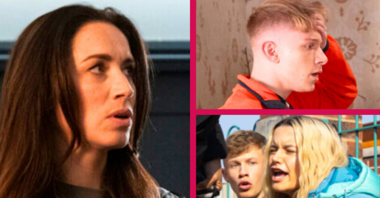 Coronation Street's Shona, Max, Dylan and Betsy