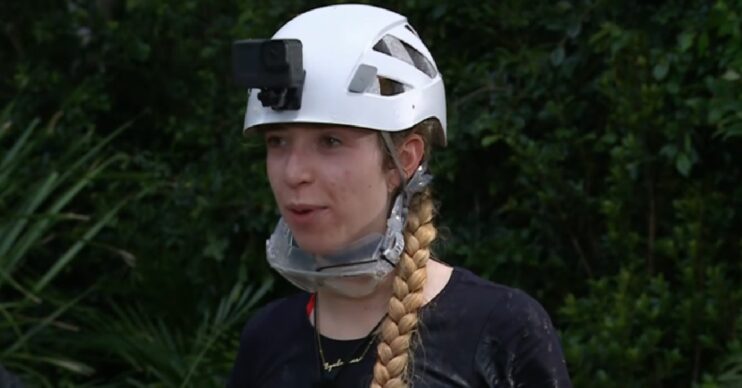 GK Barry during I'm A Celebrity trial