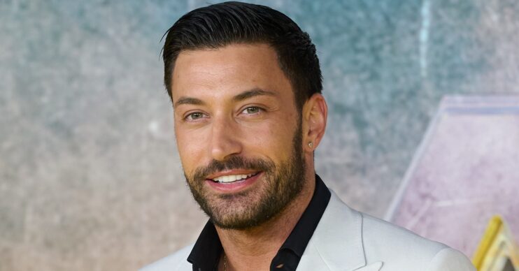 Giovanni Pernice smiling to camera