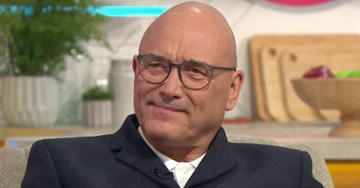 Gregg Wallace frowning on Lorraine