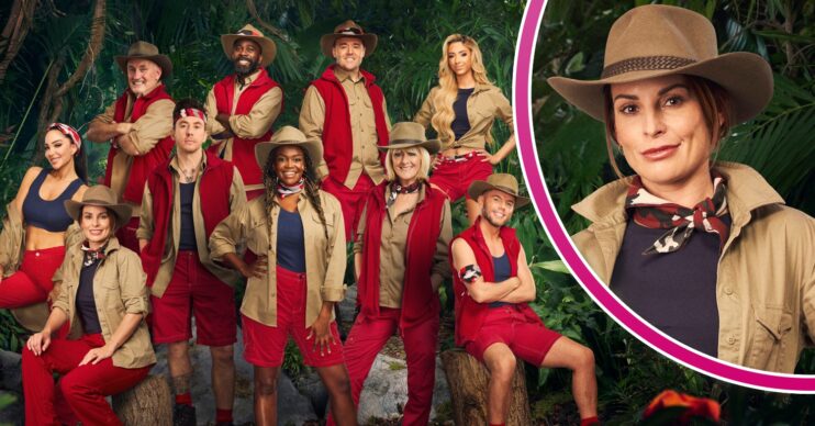 ED! composite of I'm A Celebrity 2024 cast in group photo and Coleen Rooney smiling in official pic