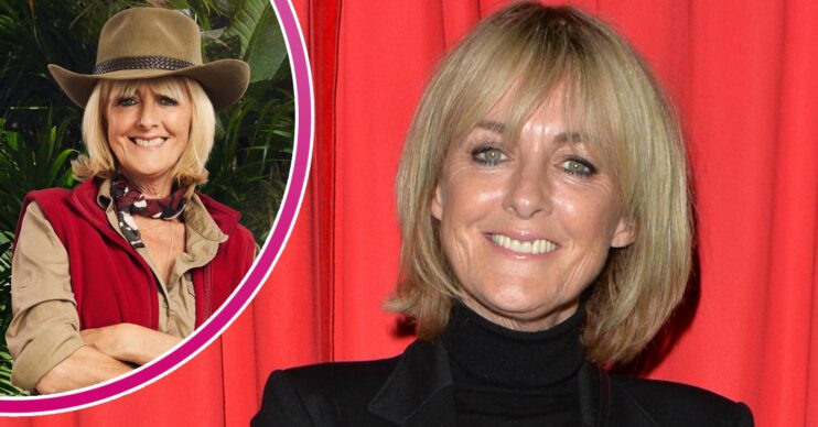 Jane Moore smiling and in her I'm A Celebrity headshot
