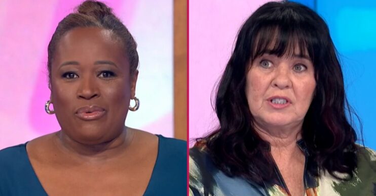 ED! composite of Charlene White and Coleen Nolan on Loose Women