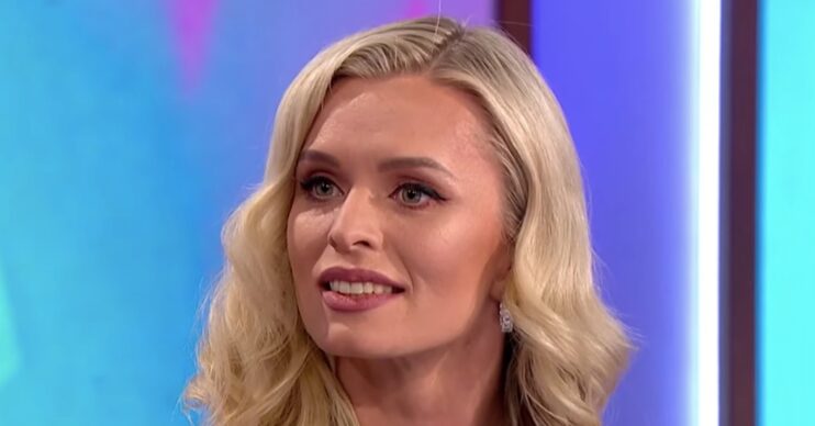 Strictly star Nadiya Bychkova looking serious on Loose Women