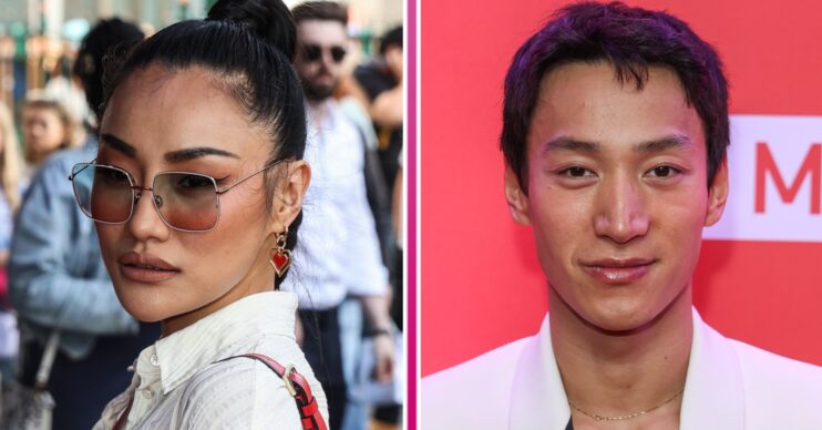 Strictly stars Nancy Xu and Carlos Gu posing at events