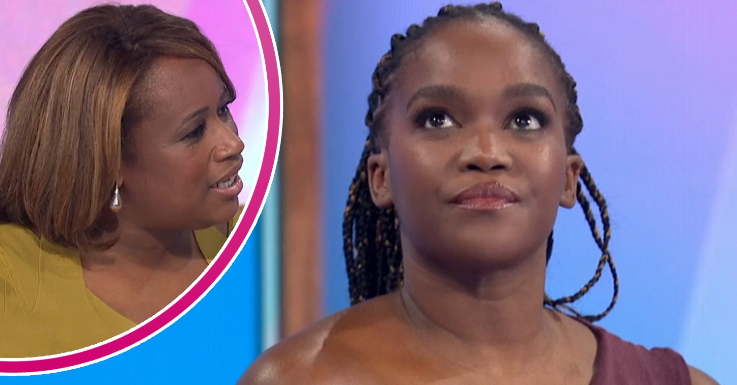 Oti Mabuse and Charlene White on Loose Women
