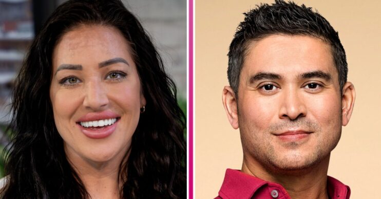 Rebecca Mason and Rav Wilding smiling