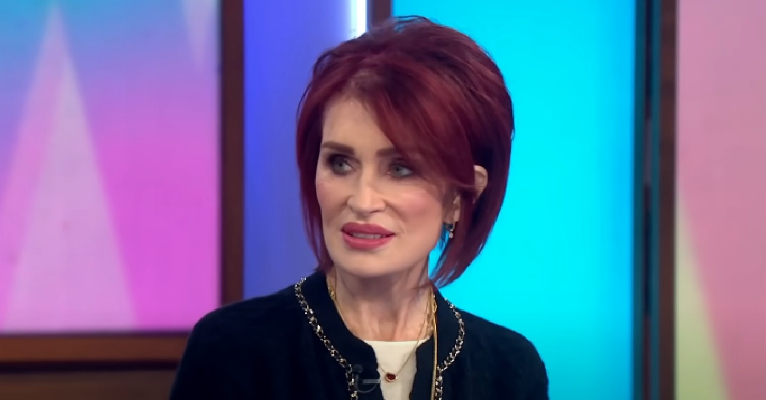 Sharon Osbourne speaking on Loose Women