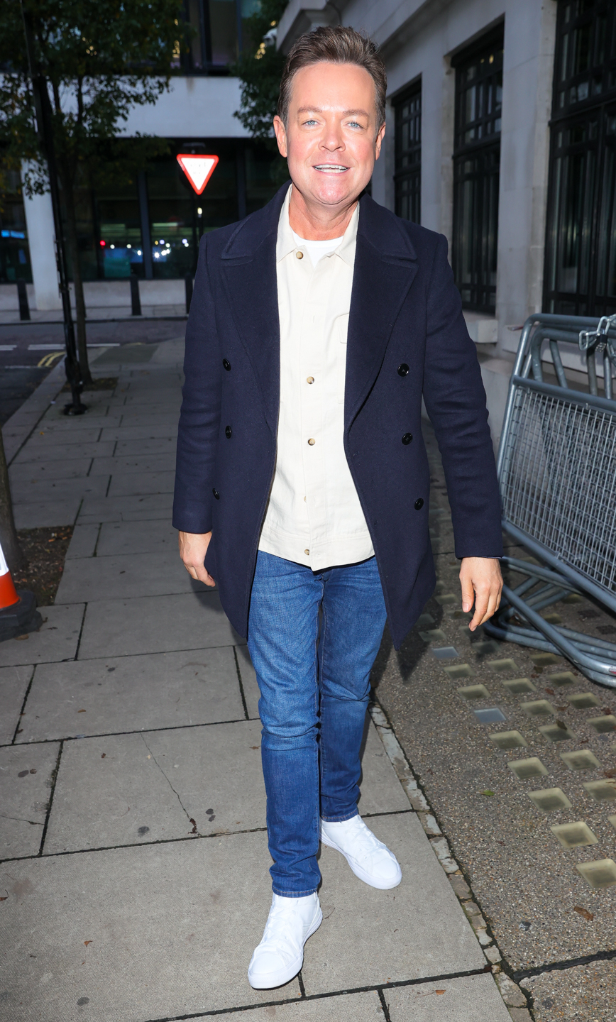 Stephen Mulhern smiling on evening out