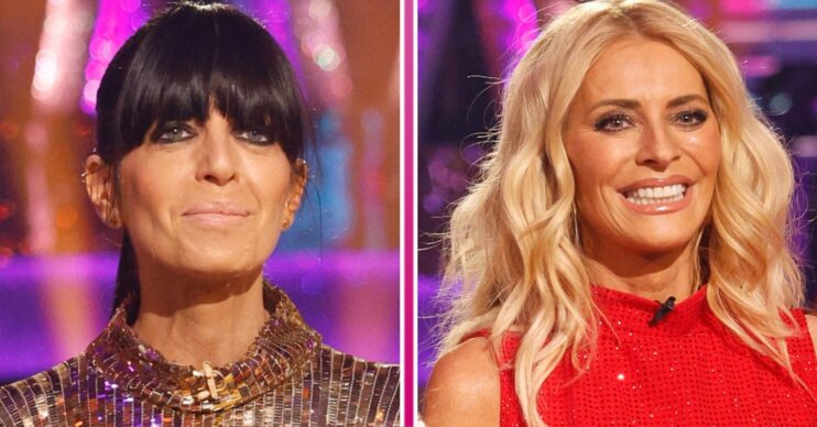 Claudia Winkleman and Tess Daly on Strictly