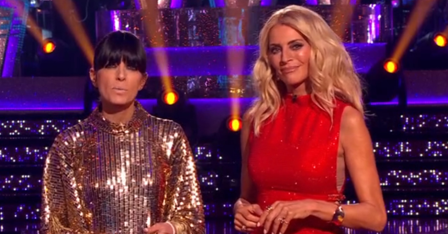 Claudia Winkleman and Tess Daly on Strictly Blackpool special