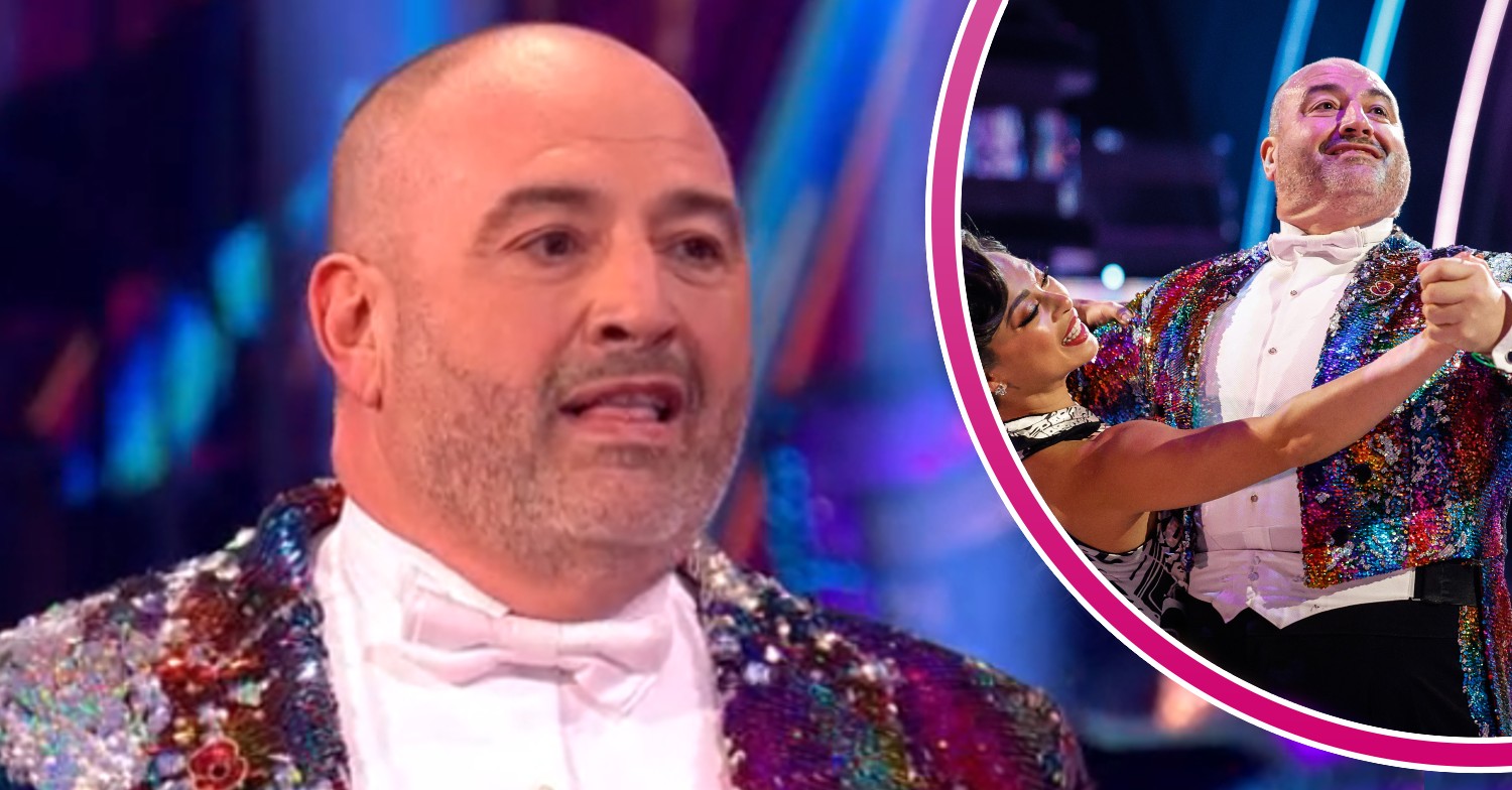 Strictly Come Dancing's Wynne Evans in his dazzling dancing jacket
