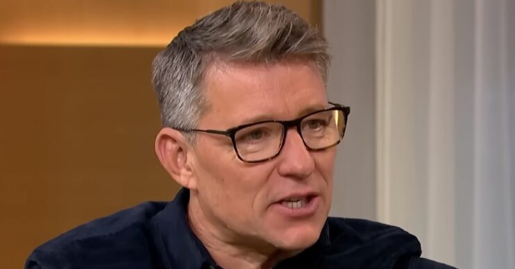 Ben on This Morning looking shocked