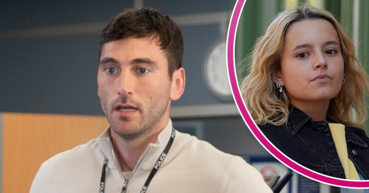 Betsy and Kit serious in Coronation Street