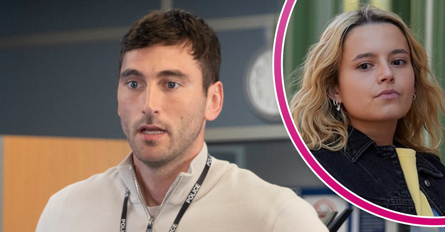 Betsy and Kit serious in Coronation Street