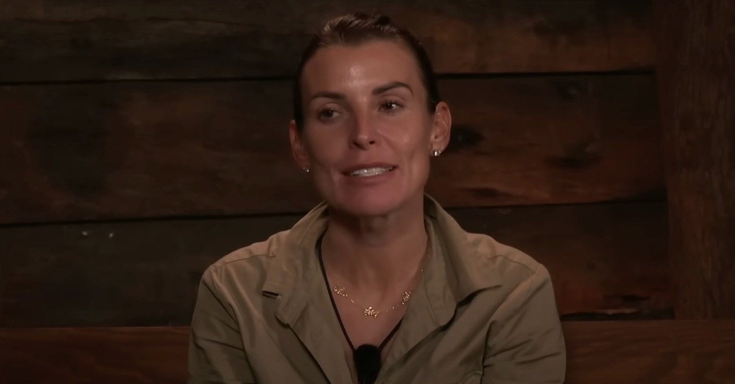 Coleen Rooney speaking on I'm A Celebrity