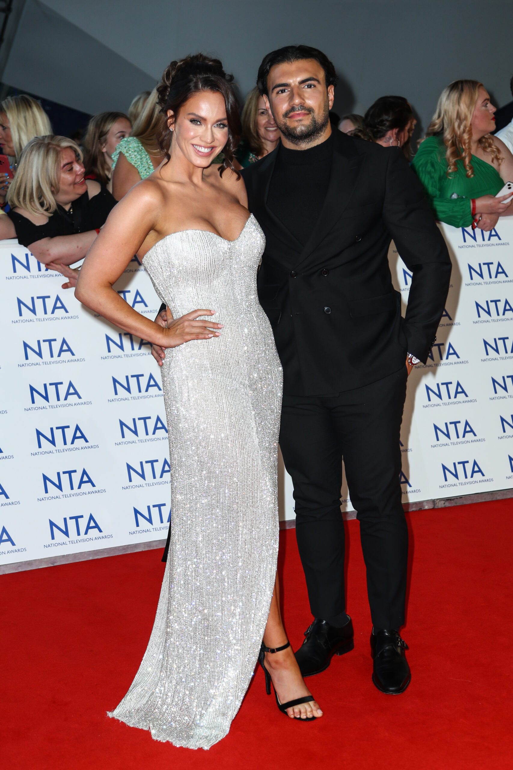 Vicky Pattison and Ercan Ramadan on the red carpet 