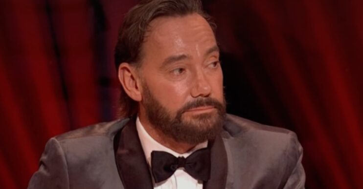 Craig Revel Horwood looking sad on Strictly