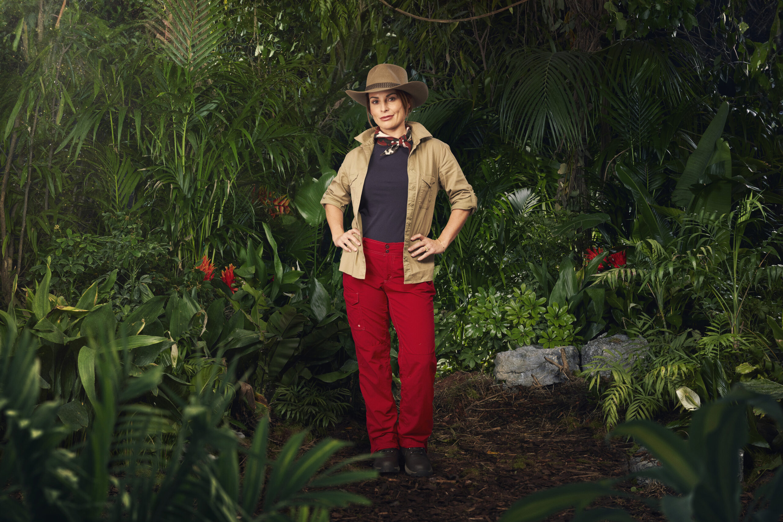 Coleen Rooney in the I'm A Celebrity jungle