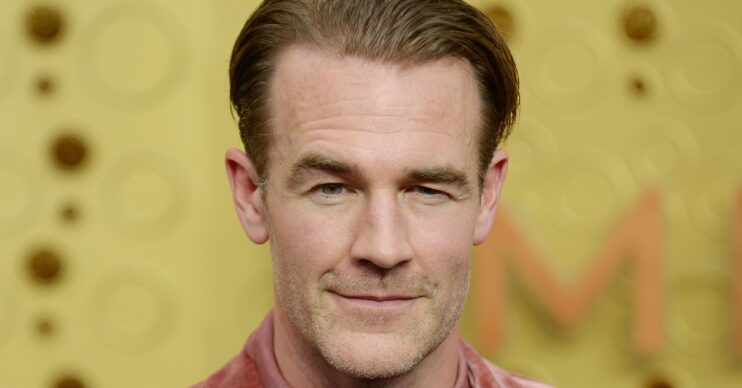 James Van Der Beek on a red carpet
