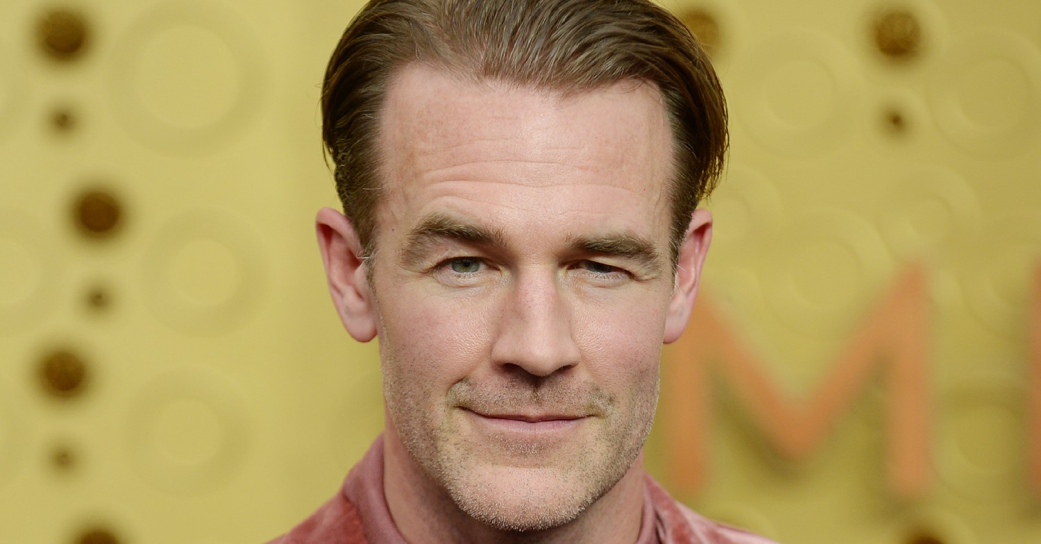 James Van Der Beek on a red carpet
