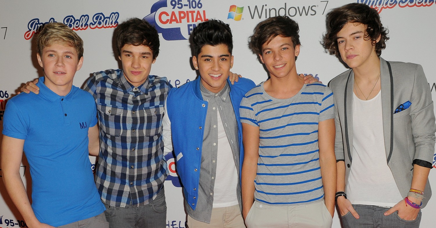 One Direction on the red carpet