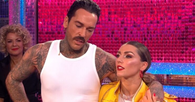 Jowita and Pete on Strictly