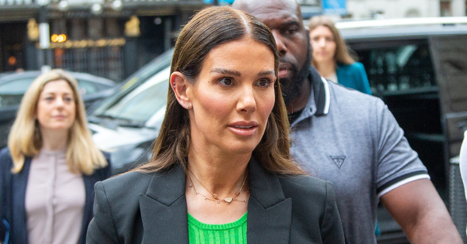 Rebekah Vardy outside court