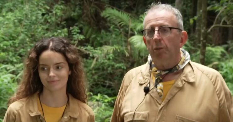 Maura Higgins and Richard Coles on I'm A Celebrity