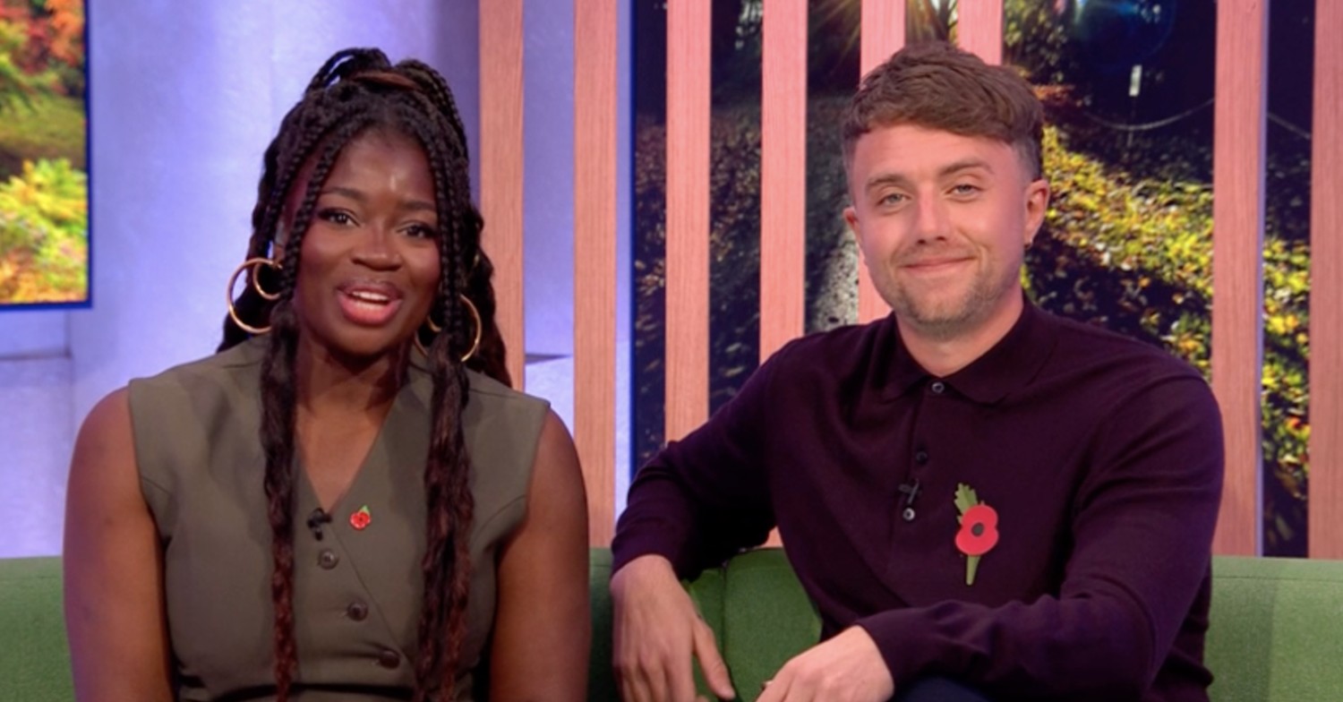 Roman and Clara on The One Show