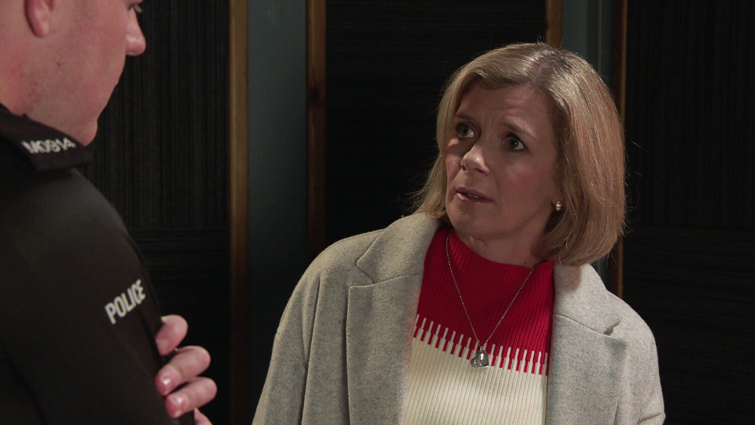 Leanne serious on Corrie