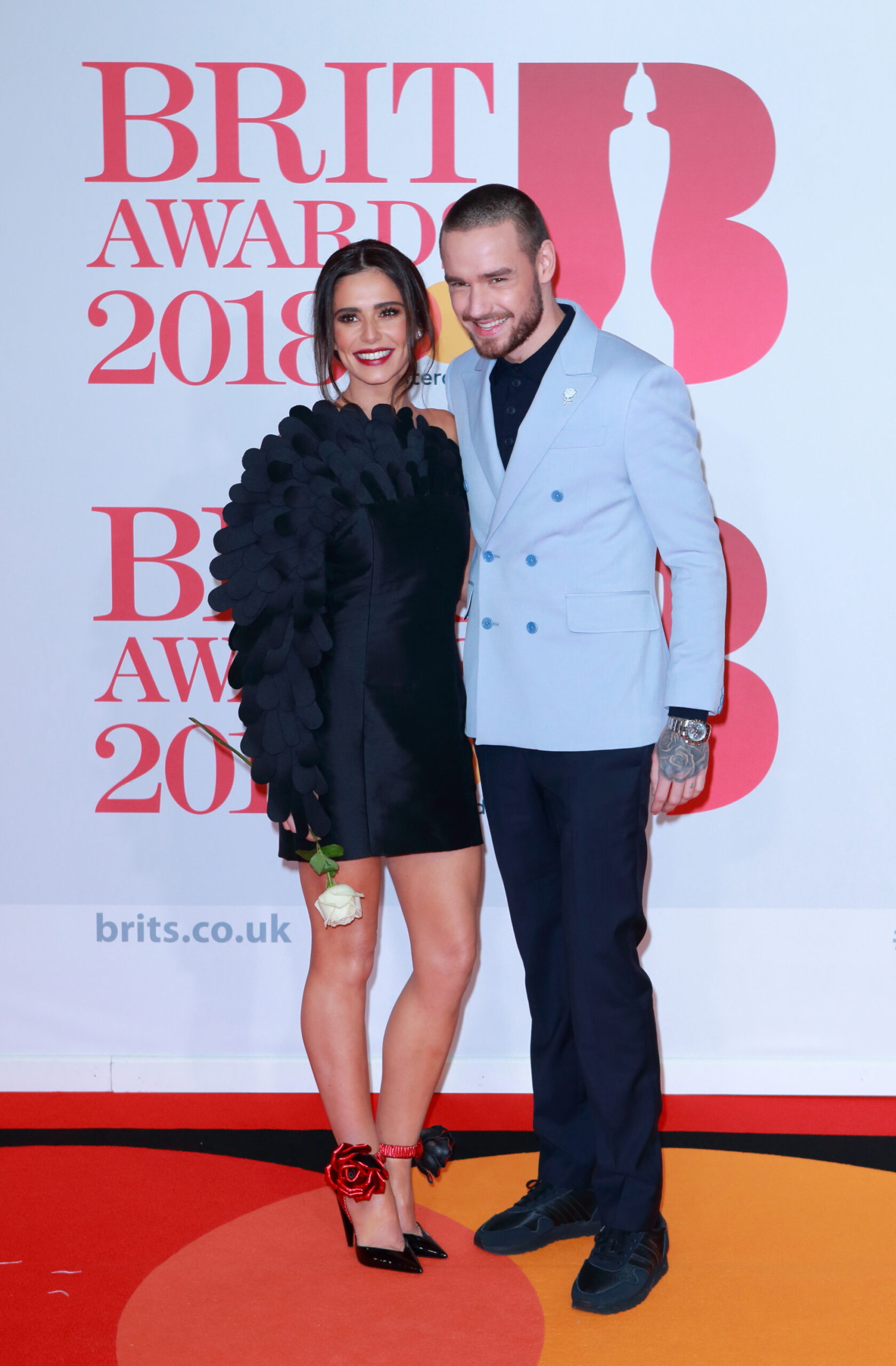 Liam Payne and Cheryl Tweedy at Brit Awards 2018
