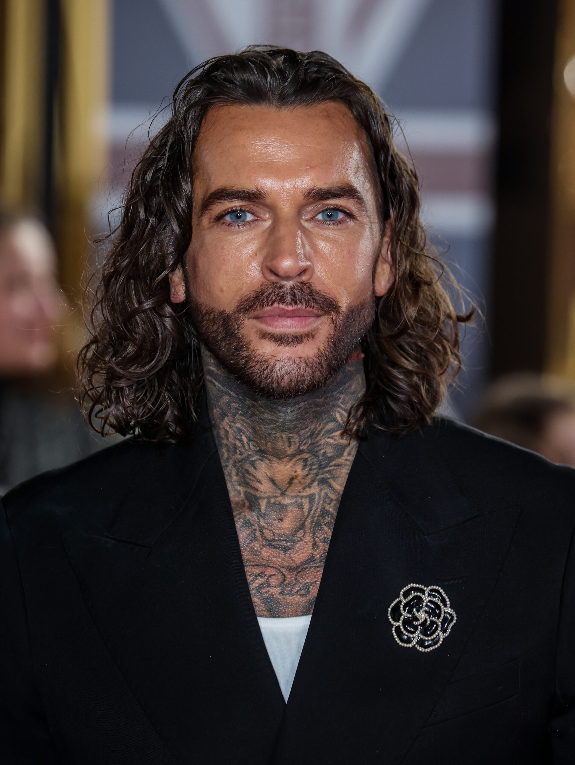 Pete Wicks on the red carpet