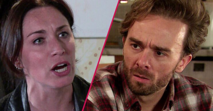 Shona and David on Corrie