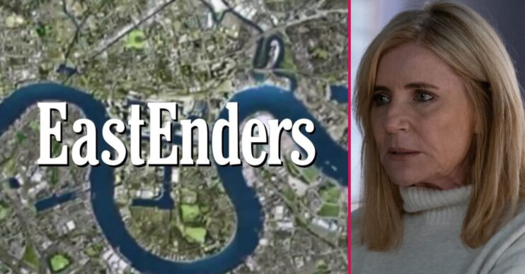 EastEnders logo and CIndy