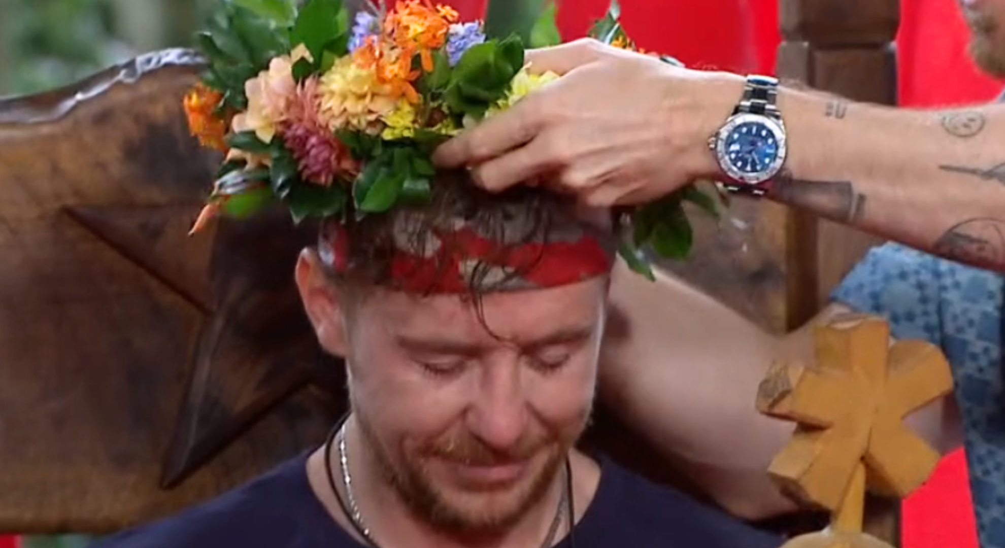 Danny Jones is getting crowned the King of the Jungle