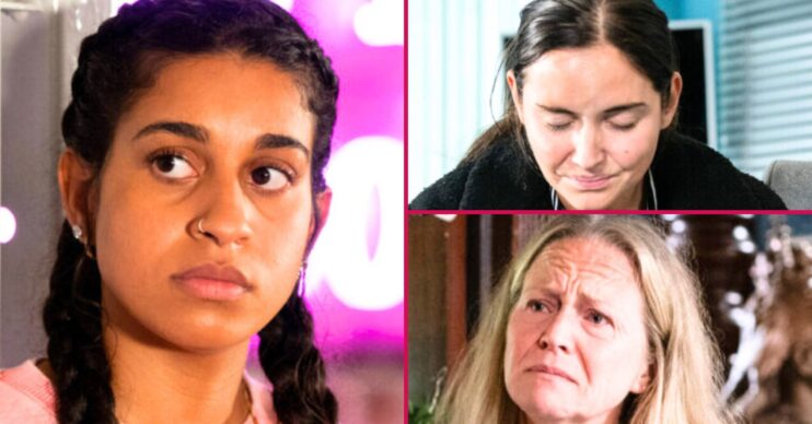 EastEnders' Avani, Lauren, Linda