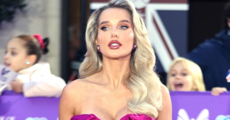 Helen Flanagan on the red carpet