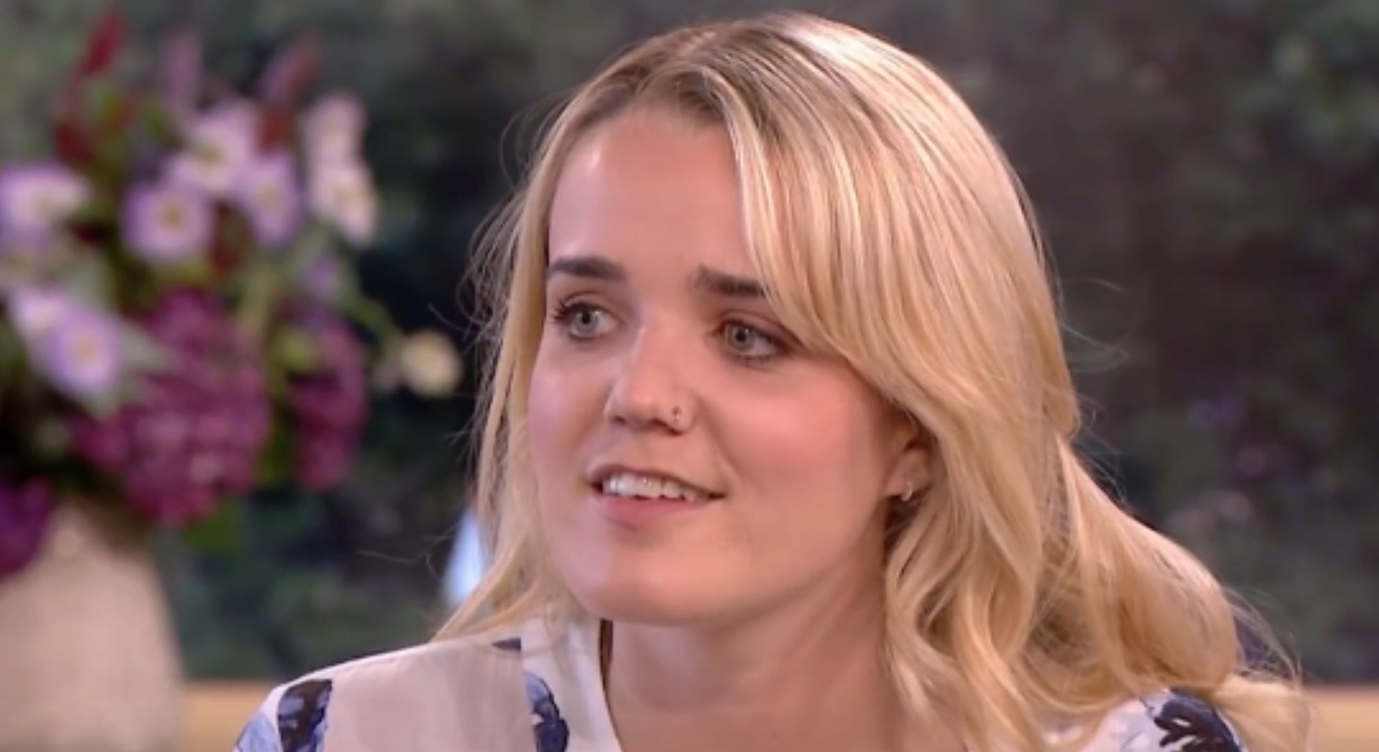 Emily Clarkson talking on This Morning